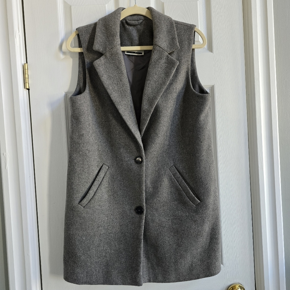 Wool Vest Overcoat